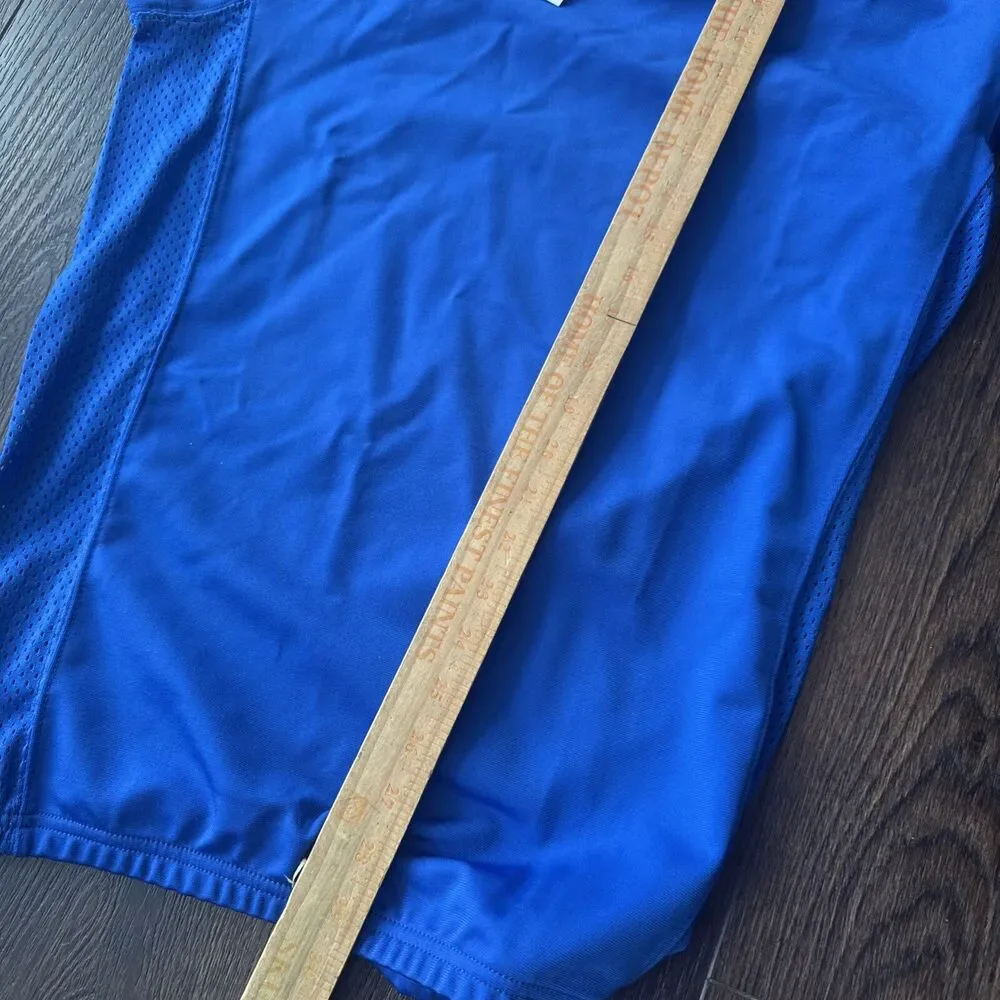 NWT Nike Football Practice BLANK Performance Jersey Blue; Men's Size L MSRP $80
